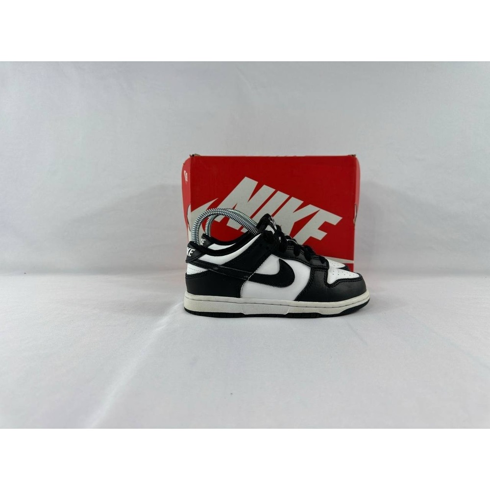 Nike Dunk Low Panda White Black Toddler & Little Kids Size 13C - CW1588-100